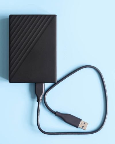 High-Capacity External Hard Drive for Gamers